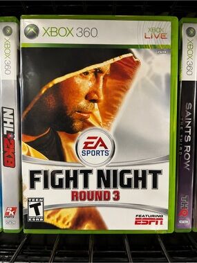 Fight Night Round 3 Xbox 360 Complete CIB EA Sports Boxing Game